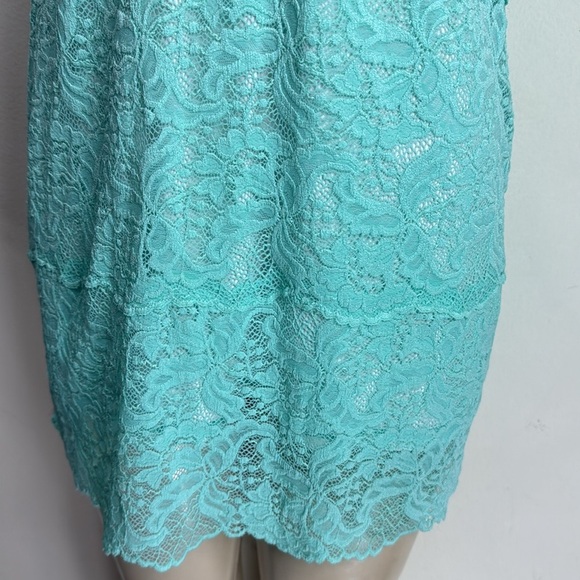 (T2) COSABELLA & Aqua Lace Slip Dress mini,Sz M - Picture 2 of 16